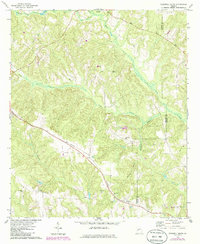 Download a high-resolution, GPS-compatible USGS topo map for Tazewell South, GA (1986 edition)