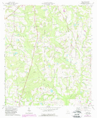 Download a high-resolution, GPS-compatible USGS topo map for Tempy, GA (1988 edition)
