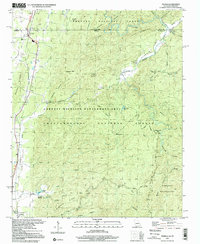 Download a high-resolution, GPS-compatible USGS topo map for Tennga, GA (2000 edition)