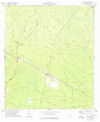 preview thumbnail of historical topo map of Glynn County, GA in 1978
