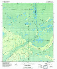 Download a high-resolution, GPS-compatible USGS topo map for The Pocket, GA (1994 edition)