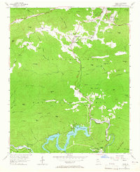 Download a high-resolution, GPS-compatible USGS topo map for Tiger, GA (1965 edition)