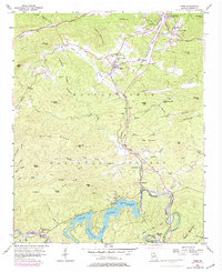 Download a high-resolution, GPS-compatible USGS topo map for Tiger, GA (1984 edition)