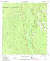 preview thumbnail of historical topo map of Charlton County, GA in 1966