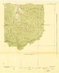 Download a high-resolution, GPS-compatible USGS topo map for Tray Mountain, GA (1938 edition)