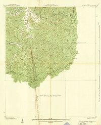 Download a high-resolution, GPS-compatible USGS topo map for Tray Mountain, GA (1938 edition)