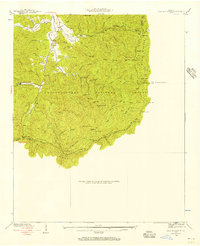 Download a high-resolution, GPS-compatible USGS topo map for Tray Mountain, GA (1956 edition)