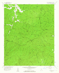 Download a high-resolution, GPS-compatible USGS topo map for Tray Mountain, GA (1964 edition)