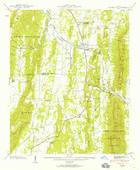Download a high-resolution, GPS-compatible USGS topo map for Tunnel Hill, GA (1960 edition)