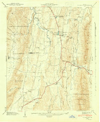 Download a high-resolution, GPS-compatible USGS topo map for Tunnel Hill, GA (1946 edition)