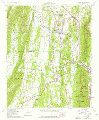 Download a high-resolution, GPS-compatible USGS topo map for Tunnel Hill, GA (1976 edition)
