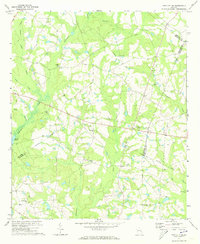 preview thumbnail of historical topo map of Emanuel County, GA in 1971