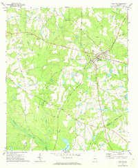 Download a high-resolution, GPS-compatible USGS topo map for Twin City, GA (1973 edition)