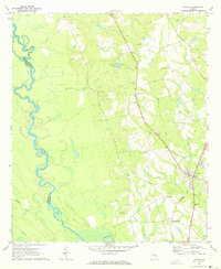 Download a high-resolution, GPS-compatible USGS topo map for Uvalda, GA (1973 edition)