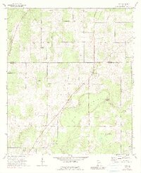 preview thumbnail of historical topo map of Decatur County, GA in 1971