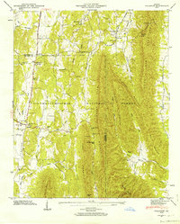 Download a high-resolution, GPS-compatible USGS topo map for Villanow, GA (1964 edition)