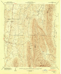 Download a high-resolution, GPS-compatible USGS topo map for Villanow, GA (1947 edition)