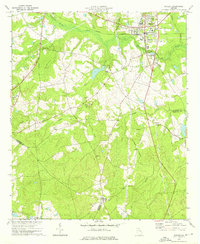 Download a high-resolution, GPS-compatible USGS topo map for Wadley, GA (1976 edition)