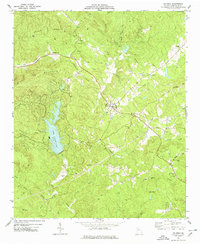 Download a high-resolution, GPS-compatible USGS topo map for Waleska, GA (1977 edition)