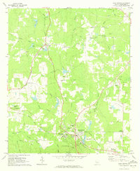 preview thumbnail of historical topo map of Warm Springs, GA in 1971