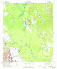 Download a high-resolution, GPS-compatible USGS topo map for Warner Robins NE, GA (1977 edition)
