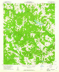 preview thumbnail of historical topo map of Washington County, GA in 1960