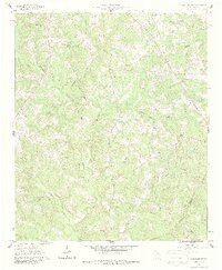 1961 Map of Warthen NW, 1987 Print