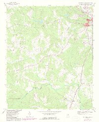 1972 Map of Washington West, 1987 Print