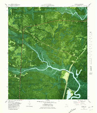 Download a high-resolution, GPS-compatible USGS topo map for Waverly, GA (1980 edition)