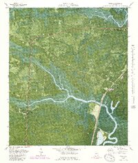 1979 Map of Waverly, 1989 Print