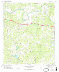 Download a high-resolution, GPS-compatible USGS topo map for Wax, GA (1969 edition)