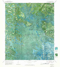 Download a high-resolution, GPS-compatible USGS topo map for Waycross SE, GA (1968 edition)
