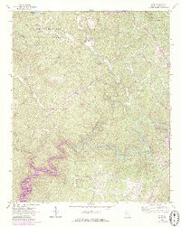 preview thumbnail of historical topo map of Gilmer County, GA in 1971