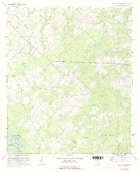 1972 Map of West of Eastman, 1991 Print