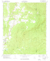 Download a high-resolution, GPS-compatible USGS topo map for White East, GA (1975 edition)
