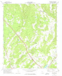 Download a high-resolution, GPS-compatible USGS topo map for White West, GA (1974 edition)