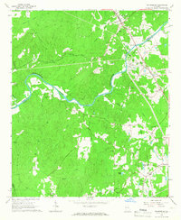 Download a high-resolution, GPS-compatible USGS topo map for Whitesburg, GA (1966 edition)