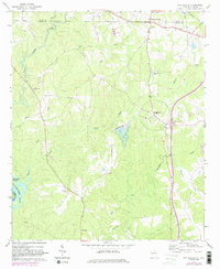 Download a high-resolution, GPS-compatible USGS topo map for Whitesville, GA (1983 edition)