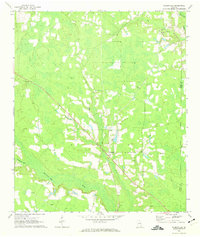 preview thumbnail of historical topo map of Coffee County, GA in 1971