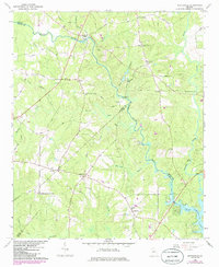 Download a high-resolution, GPS-compatible USGS topo map for Worthville, GA (1985 edition)