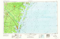1956 Map of Brunswick, 1968 Print