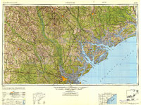 1947 Map of Savannah