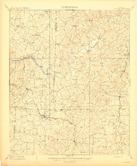 1909 Map of Acworth, GA