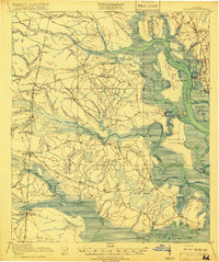 1918 Map of Bladen