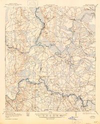 preview thumbnail of historical topo map of Camden County, GA in 1919
