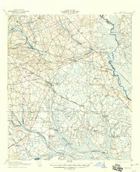 Download a high-resolution, GPS-compatible USGS topo map for Brooklet, GA (1921 edition)