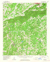 Download a high-resolution, GPS-compatible USGS topo map for Buchanan, GA (1968 edition)