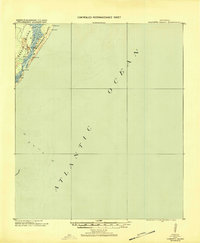 1920 Map of Cabretta Island