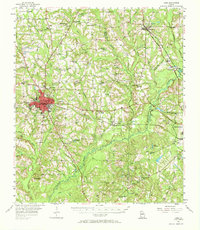 Download a high-resolution, GPS-compatible USGS topo map for Cairo, GA (1972 edition)
