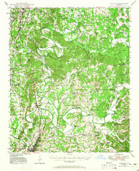 Download a high-resolution, GPS-compatible USGS topo map for Calhoun, GA (1965 edition)